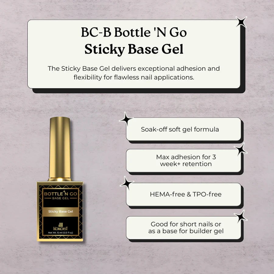 BC-B BOTTLE 'N GO STICKY BASE GEL