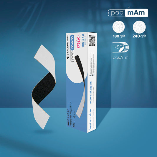 STALEKS PRO Disposable Double-Sided Files EXPERT 22 180/240 Grit