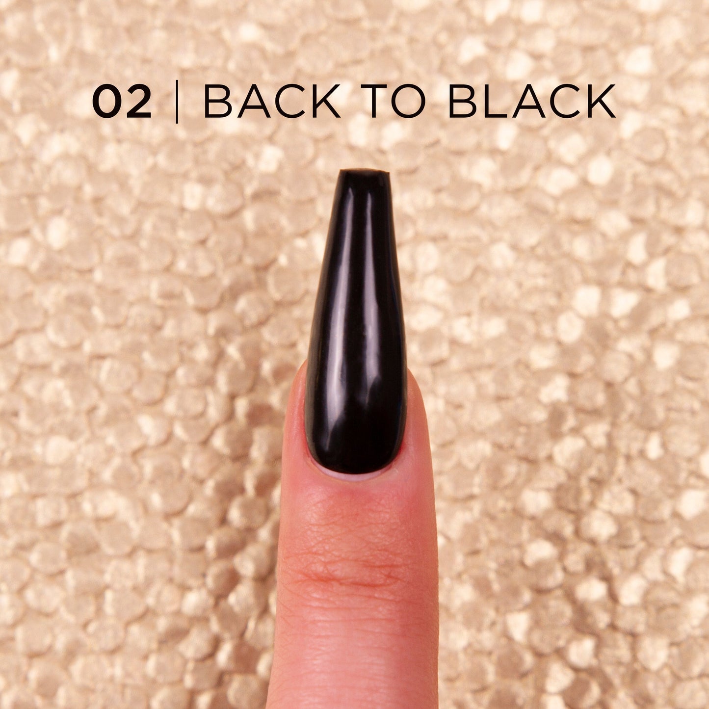 #2 Gotti Gel Color - Back To Black - Gotti Nails