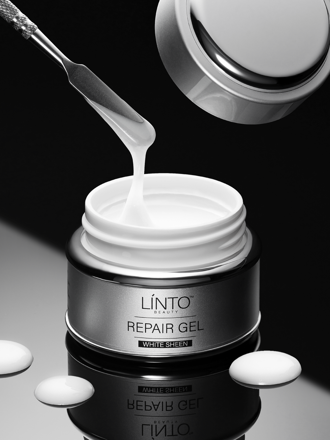 LINTO Hard Gel White Sheen 15ml