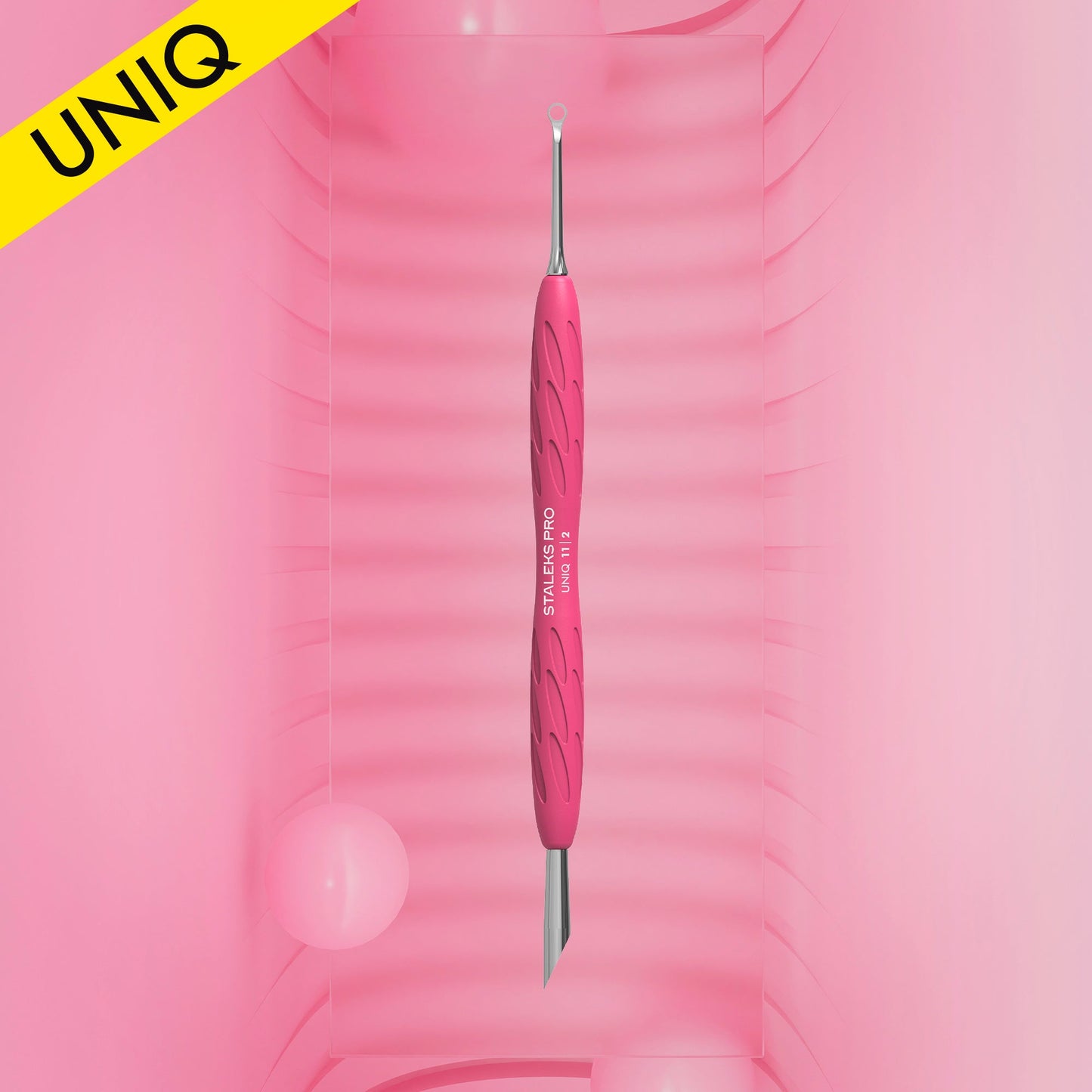 Manicure Pusher with Silicone Handle UNIQ 11 TYPE 2