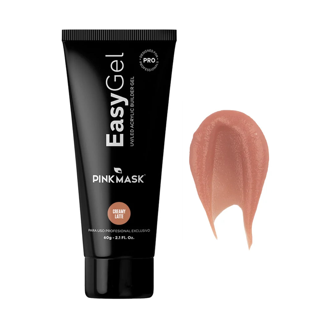 Pink Mask Easy Gel - Creamy Latte, 2.1 oz