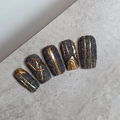 KOKOIST Pushu Pushu FLUFFY 06 Black Glitter