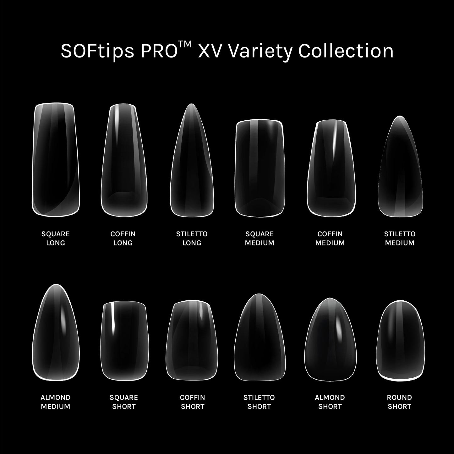 SOFTIPS PRO™ XV Variety Collection Tip Box