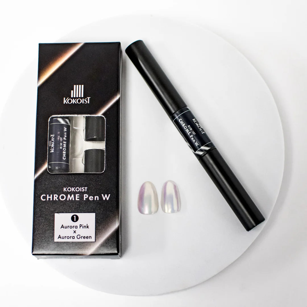 KOKOIST Chrome Pen W 01 Aurora Pink x Aurora Green