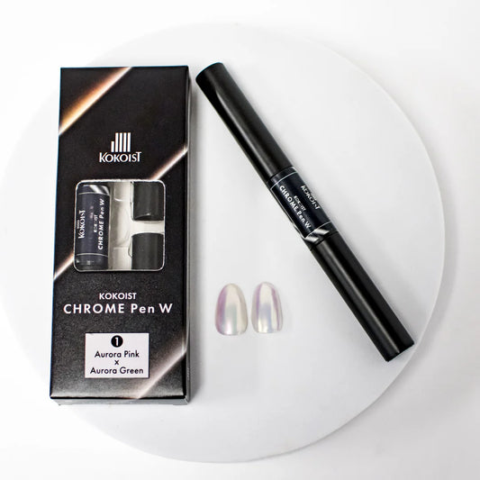 KOKOIST Chrome Pen W 01 Aurora Pink x Aurora Green