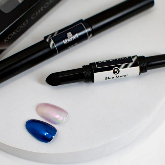 KOKOIST Chrome Pen W 05 Blue Medal x Pink Peacock