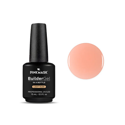 Pink Mask Builder Gel in a Bottle - Light Nude