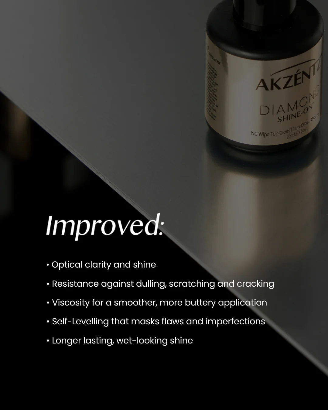 Akzéntz Diamond Shine-On Top Coat