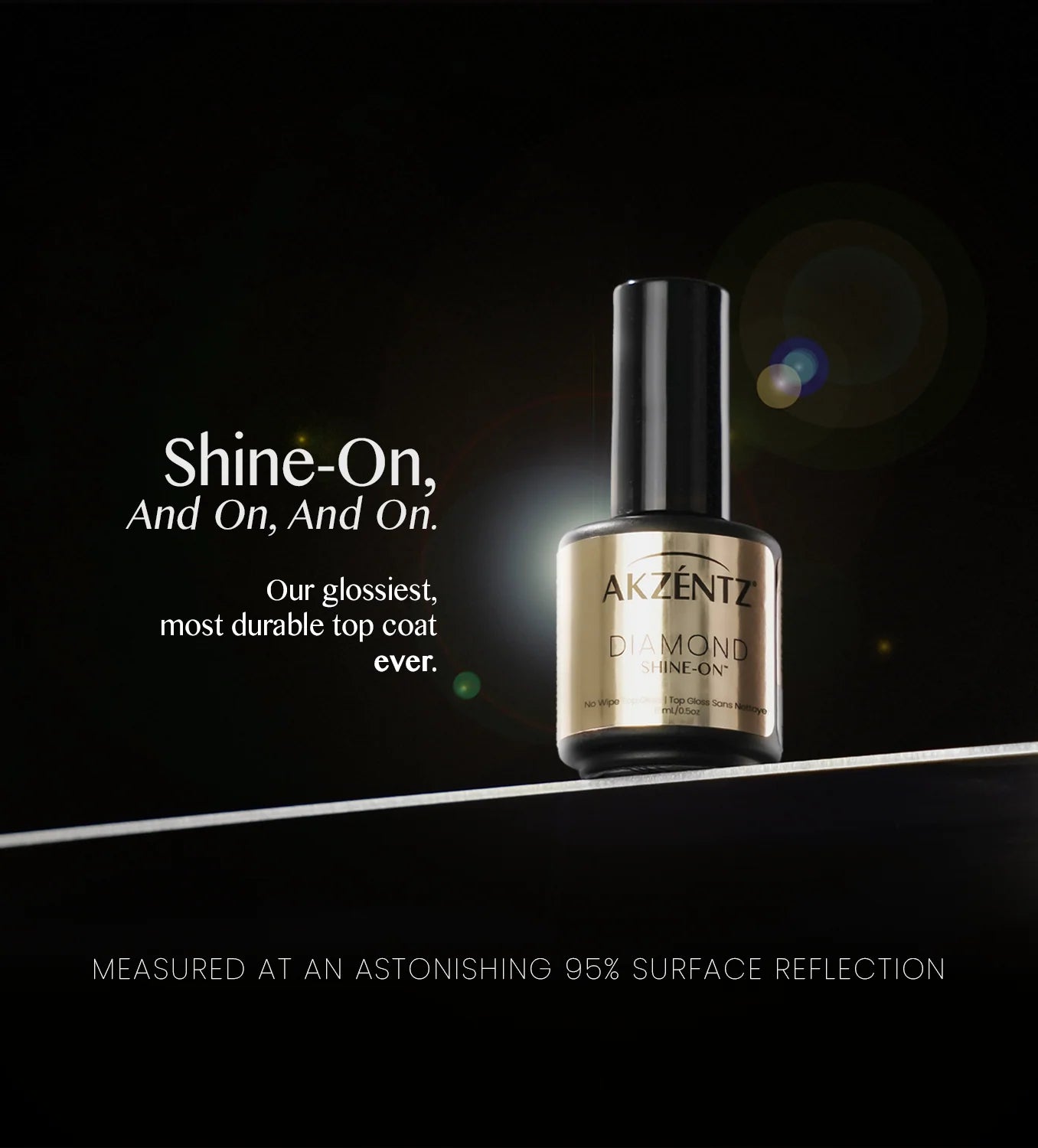 Akzéntz Diamond Shine-On Top Coat