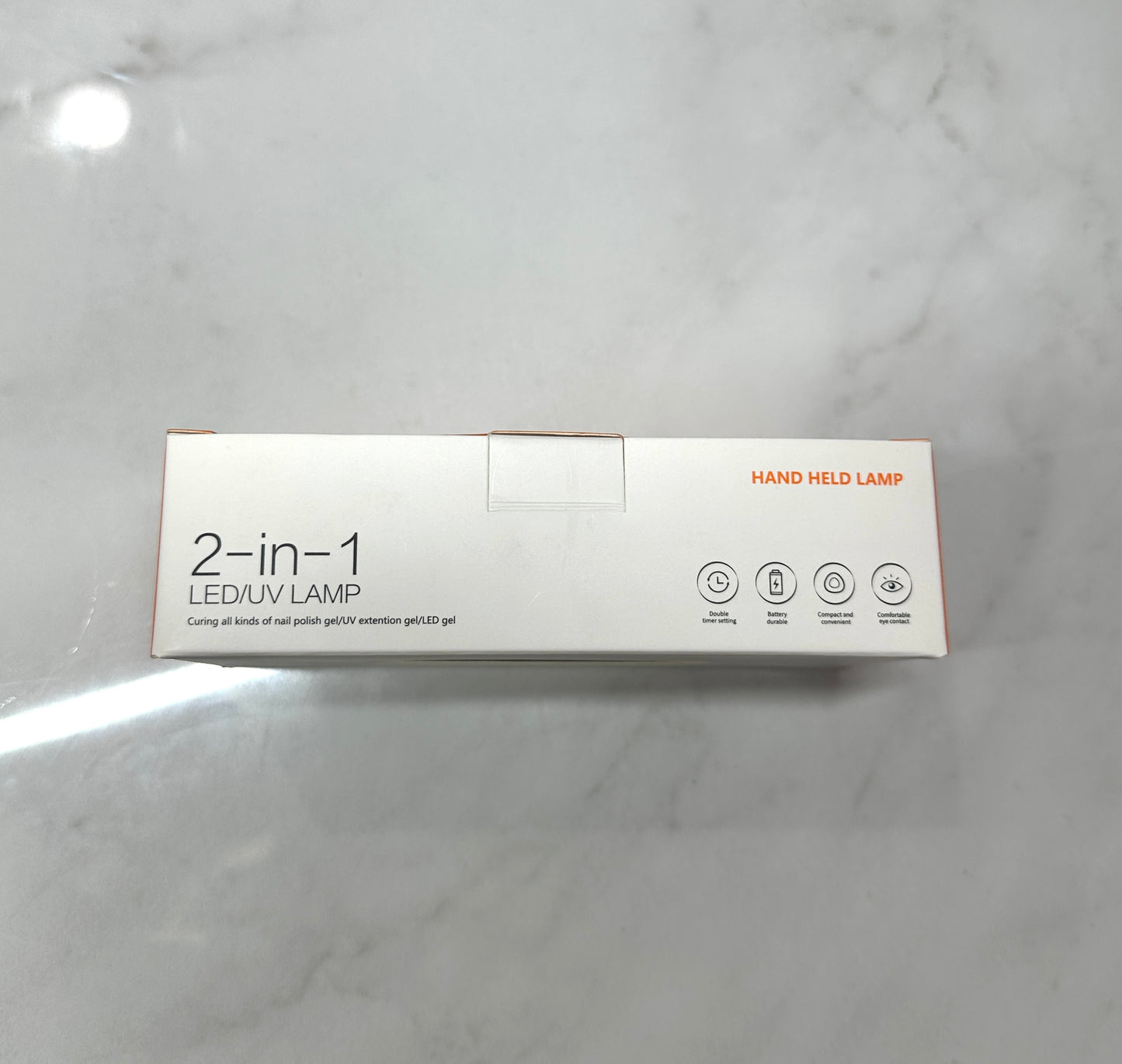 Hand Held LED/UV Lamp 2-in-1