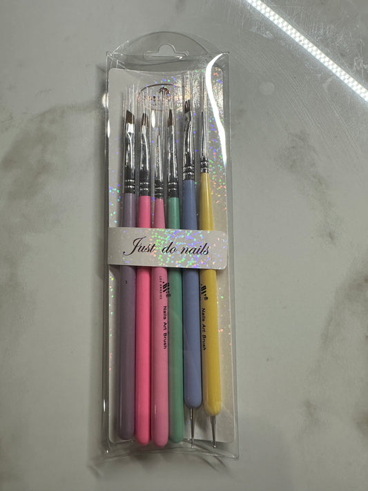 Brushes with Dotting Tips