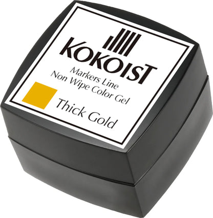 KOKOIST ML-03 Markers Line Non Wipe Color Gel - Thick Gold