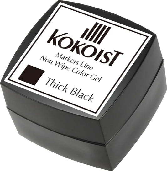 ML-02 Markers Line Non Wipe Color Gel Thick Black