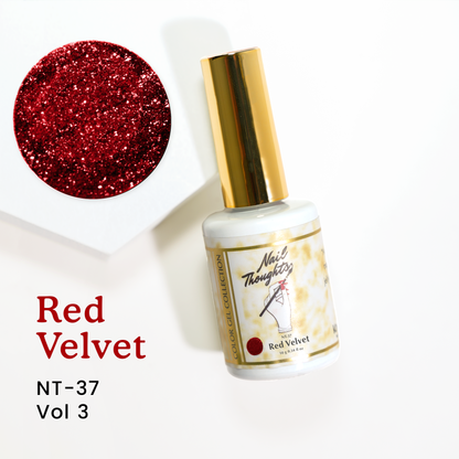 Nail Thoughts Gel Color - NT-37 Red Velvet