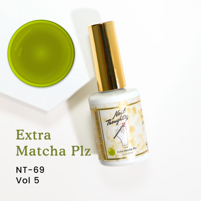 Nail Thoughts Gel Color - NT-69 Extra Matcha Plz