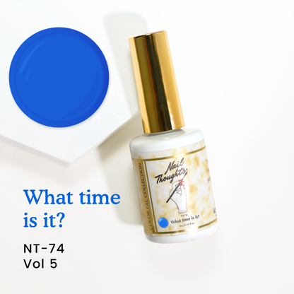Nail Thoughts Gel Color - NT-74 What Time Is It?