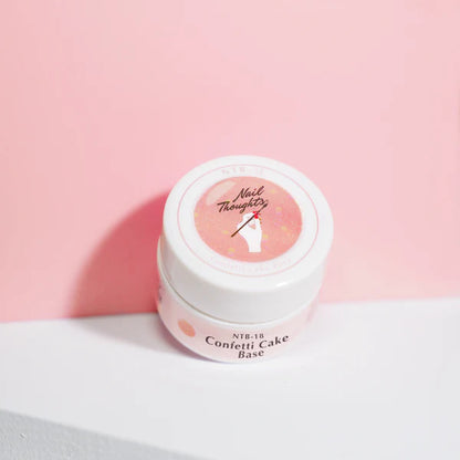 Nail Thoughts POT NTB-18 Confetti Cake Base 8g