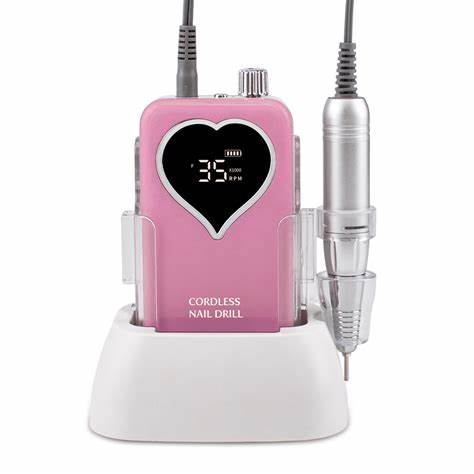 Nail Drill Pink Heart