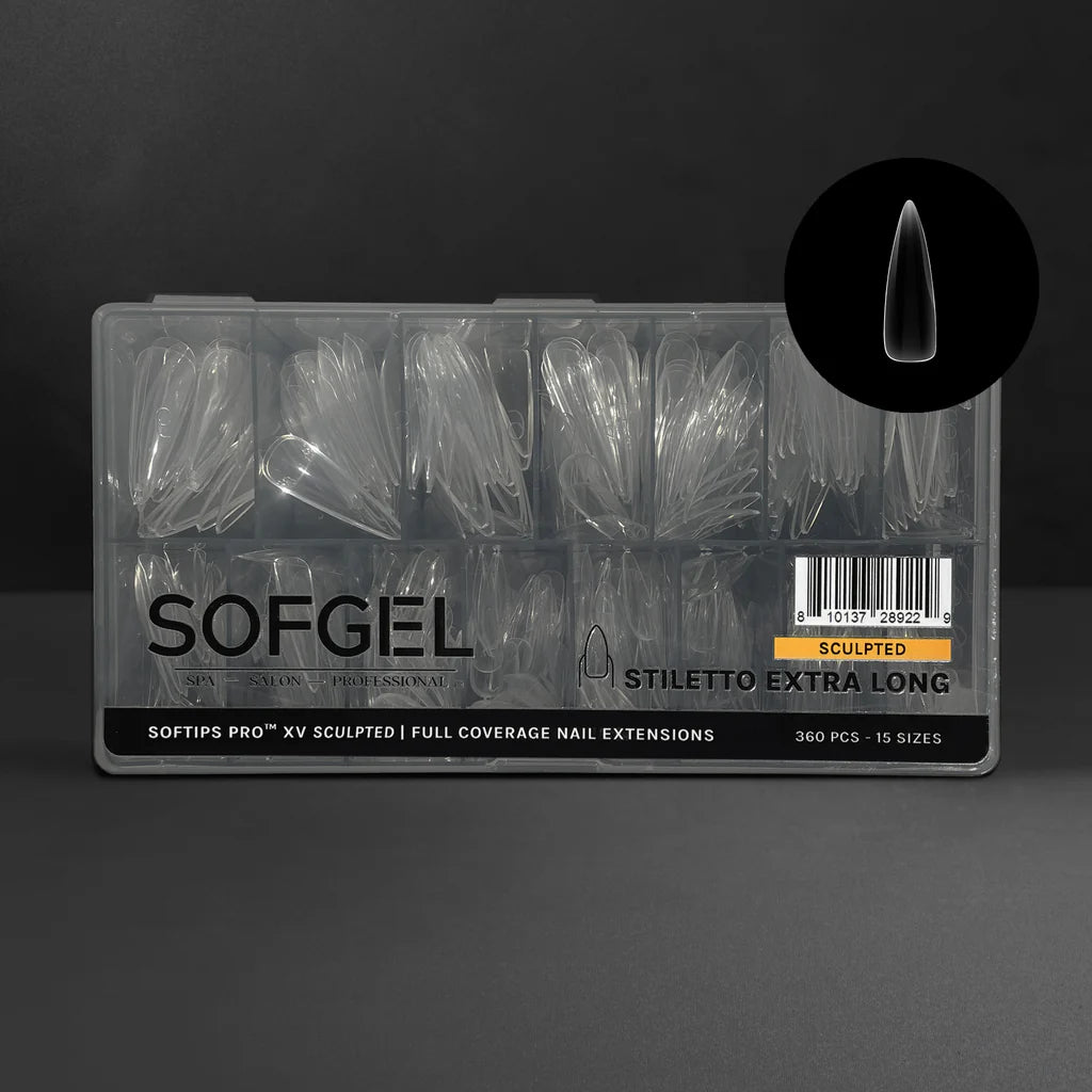 SOFTIPS PRO™ XV SCULPTED - STILETTO XL