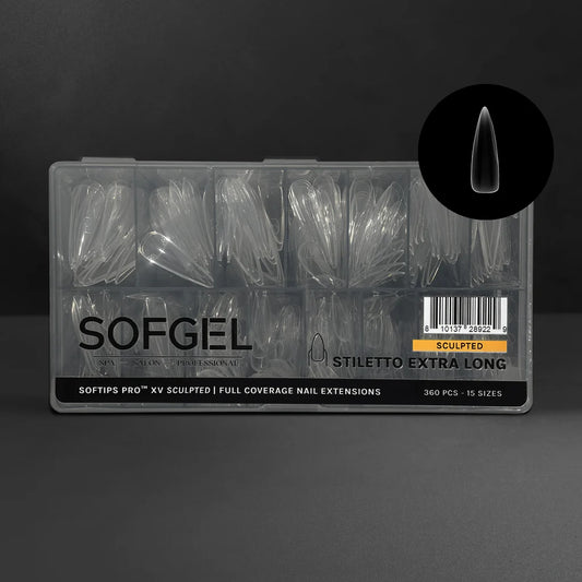 SOFTIPS PRO™ XV SCULPTED - STILETTO XL