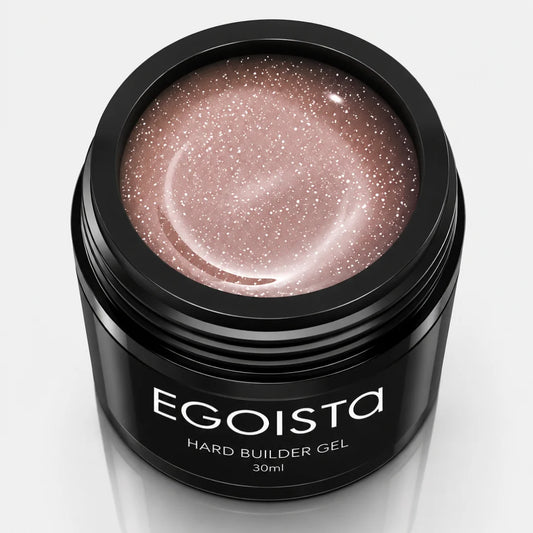 Egoista Hard Builder Gel Self-Leveling - Smoky Diamond, 30 ml