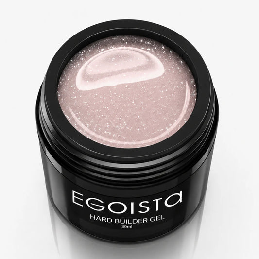 Egoista Hard Builder Gel Self-Leveling - White Diamond, 30 ml