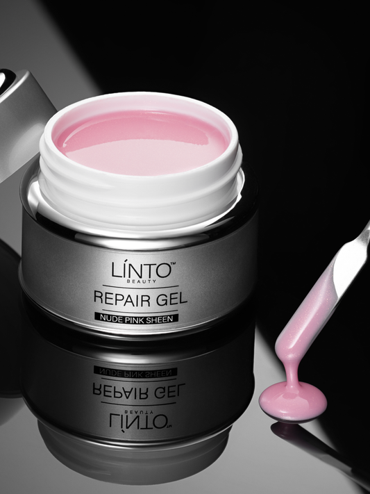 LINTO Hard Gel Nude Pink Sheen 15ml
