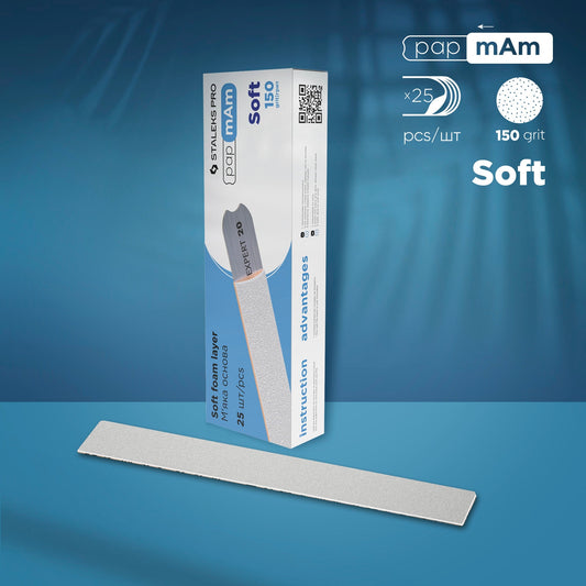 Disposable White Files Soft Foam Layer EXPERT 20