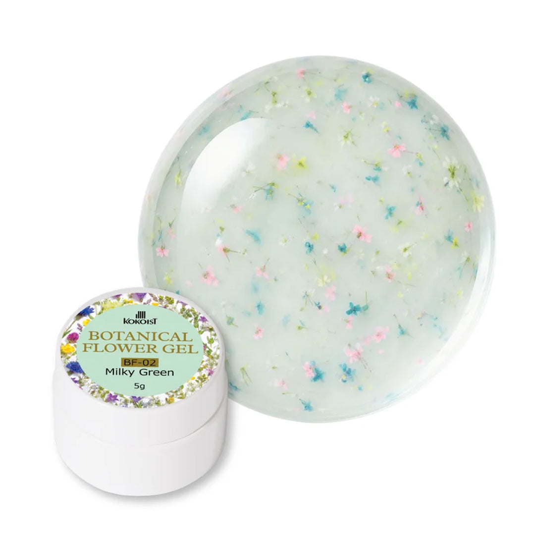 KOKOIST Botanical Flower Gel - BF-02 Milky Green, 5 g