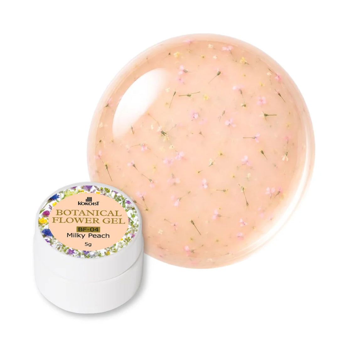 KOKOIST Botanical Flower Gel - BF-04 Milky Peach, 5 g