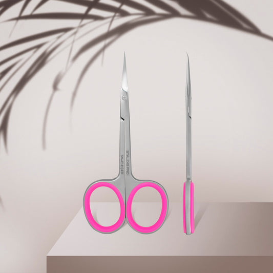 STALEKS PRO Professional Cuticle Scissors with Hook SMART 41 TYPE 3