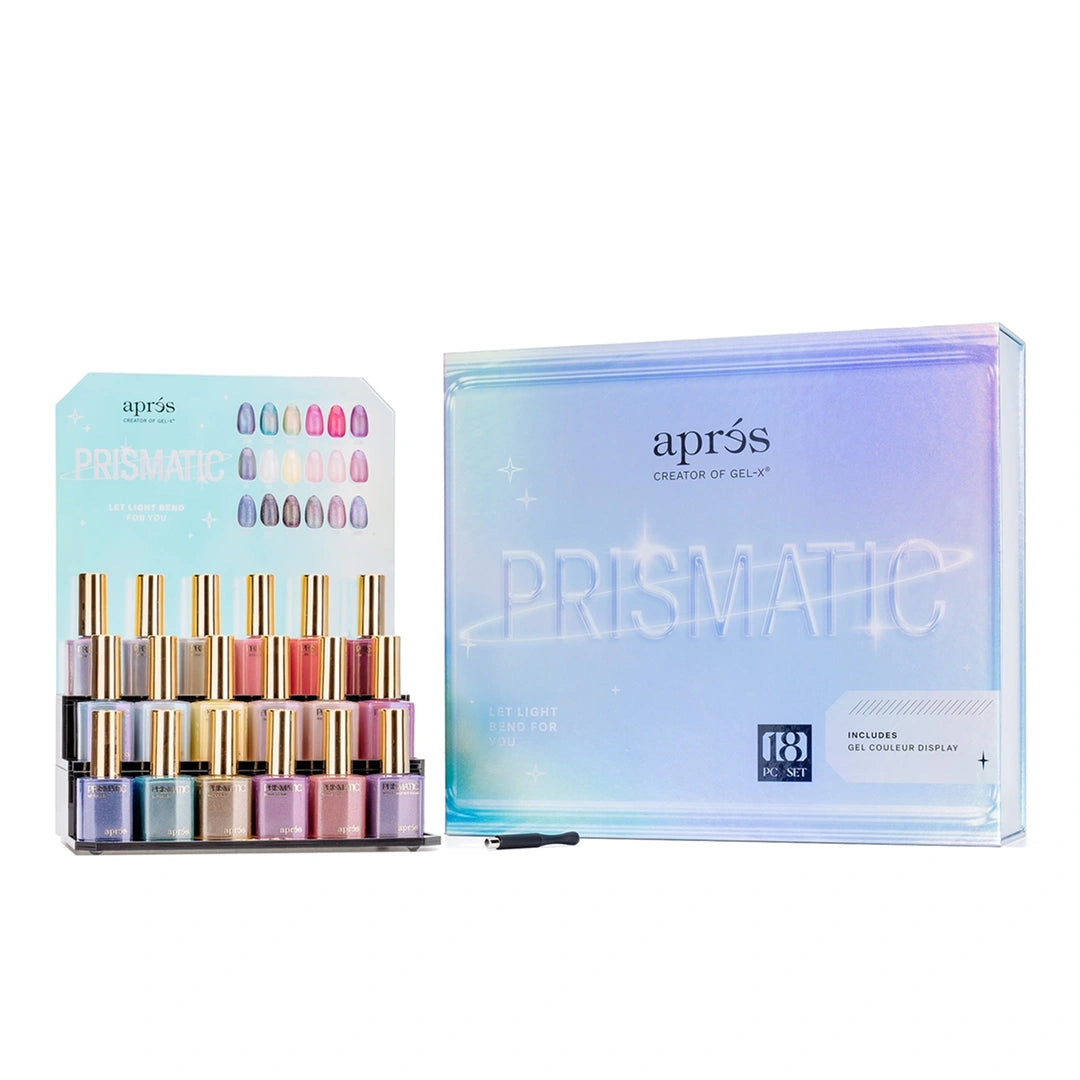 Aprés Nail Prismatic Gel Couleur Set, 18 pcs