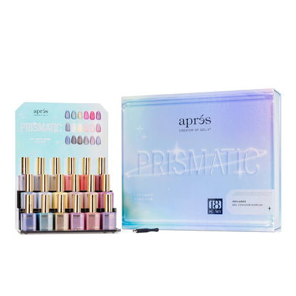 Aprés Nail Prismatic Gel Couleur Set, 18 pcs