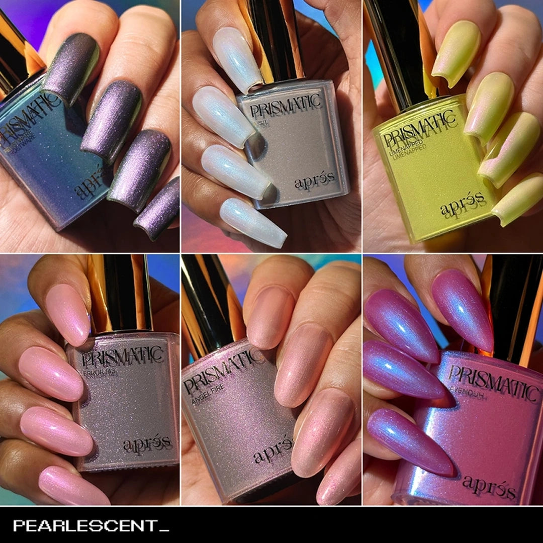 Aprés Nail Prismatic Gel Couleur Set, 18 pcs