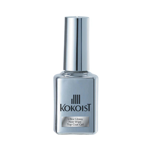 KOKOIST Ultra Glossy Non Wipe Top Coat Gel. 15ml